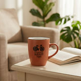 Royalford Ceramic Mug Orange - 380ml