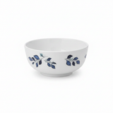 Henlee White & Blue Melamine Soup Bowl - 4.5 Inch