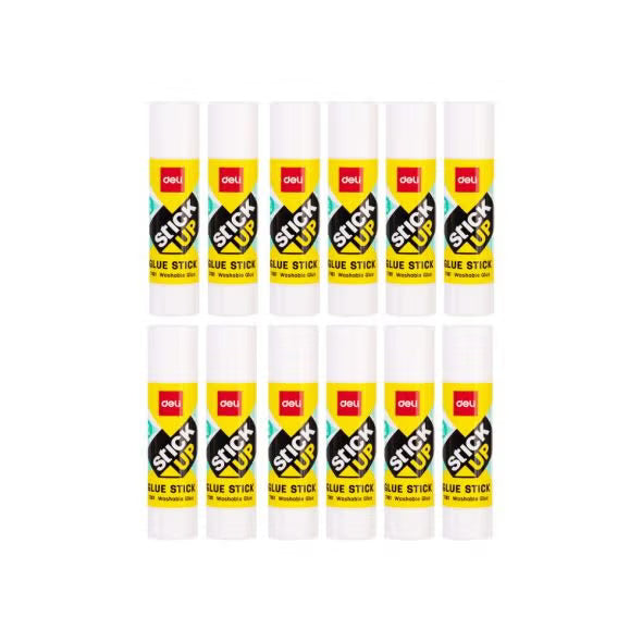 Deli Glue Stick 9Gram-12Pcs