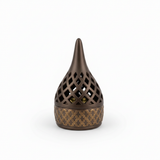 Radin Chalk Incense Burner - 12cm - Brown / Black