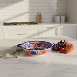 New East Sun Ceramic Serving Bowl with Handles - 14.25 Inch