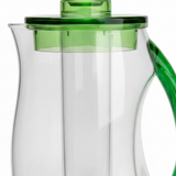 Arya Household Acrylic Jug with Tube Green - 2.5 Litre