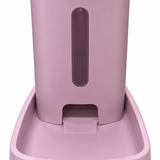 Plastic Pet Food Feeder with Dispenser Pink - 30×30cm