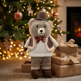 Christmas Decoration Teddy Bear - 30cm