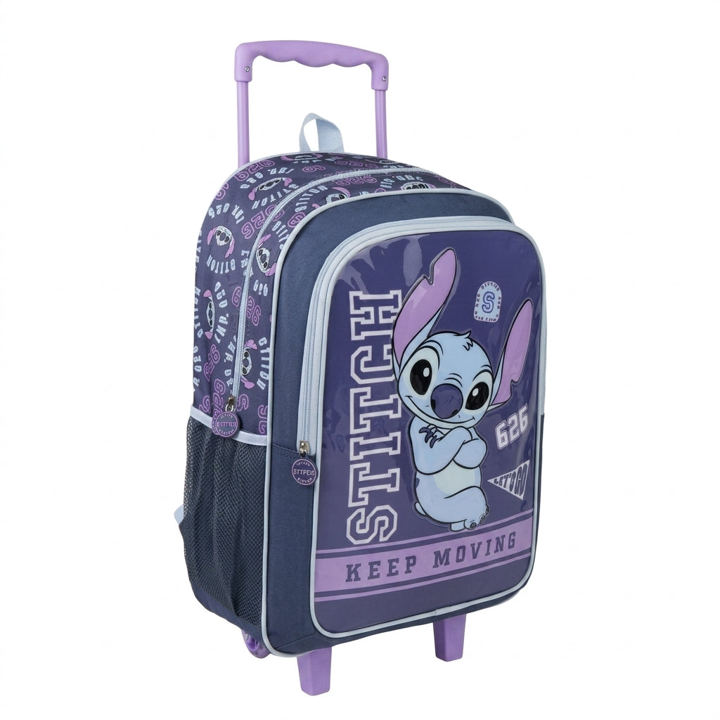 Disney Stitch 5-in-1 18" School Trolley Set