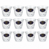 Glass Cawa Cups 12-Piece Set - 80ml
