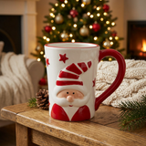 Ceramic Christmas Santa Mug - 300ml