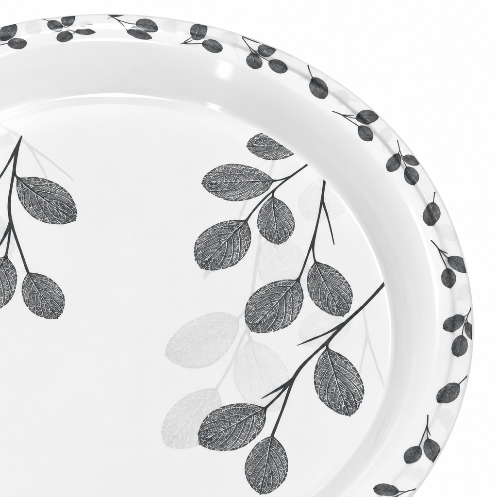 Kitchenmark Melamine Round Serving Tray - 35cm