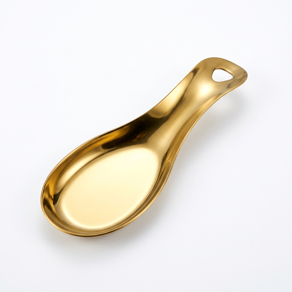 Cuisine Art Stainless Steel Spoon Holder Gold - 20cm