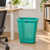 Exclusive Plastic Dustbin with Handles - 28cm - Green / Red / Blue