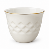 Germax Ceramic Cawa Cups 12-Piece Set - 80ml