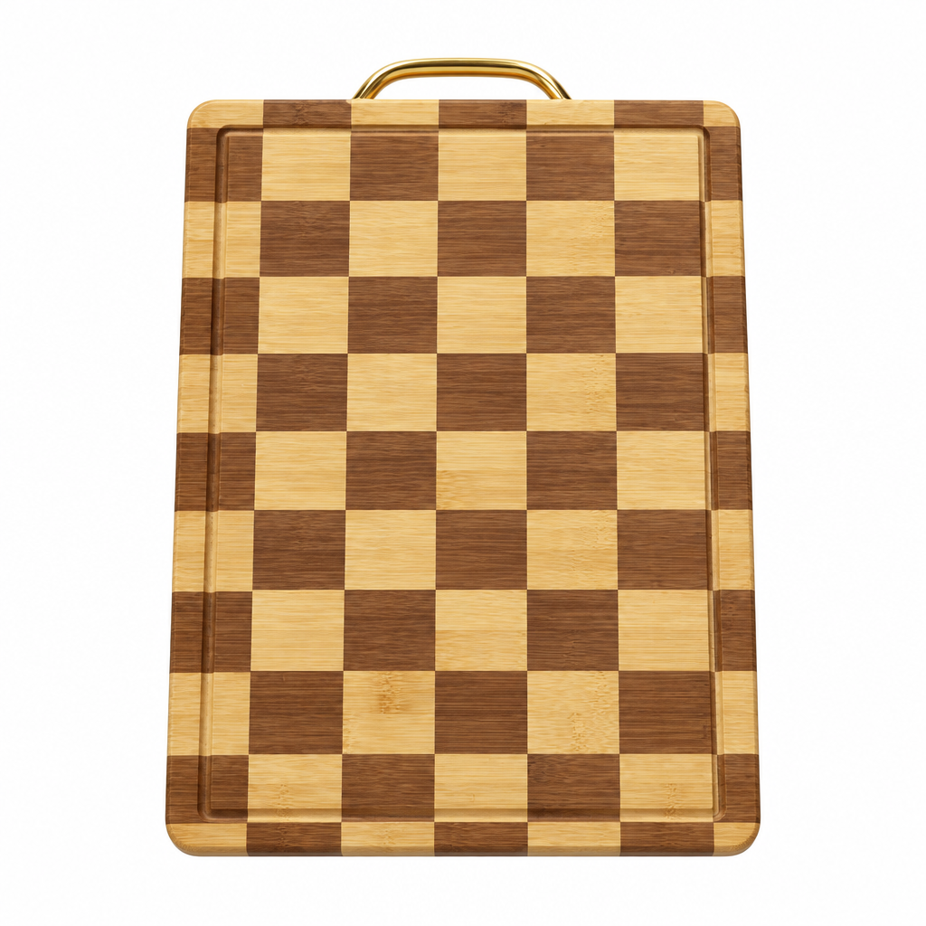 Jinzifeng Wooden Rectangular Chopping Board - 38×28cm