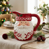 Ceramic Christmas Santa Jug - 1 Litre