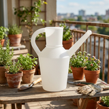 Plastic Garden Watering Jug White – 2 Litres