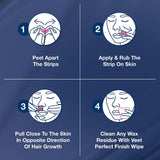 Veet Professional Hair Removal Easy-Gel Face Wax Strips - 20 Wax Strips