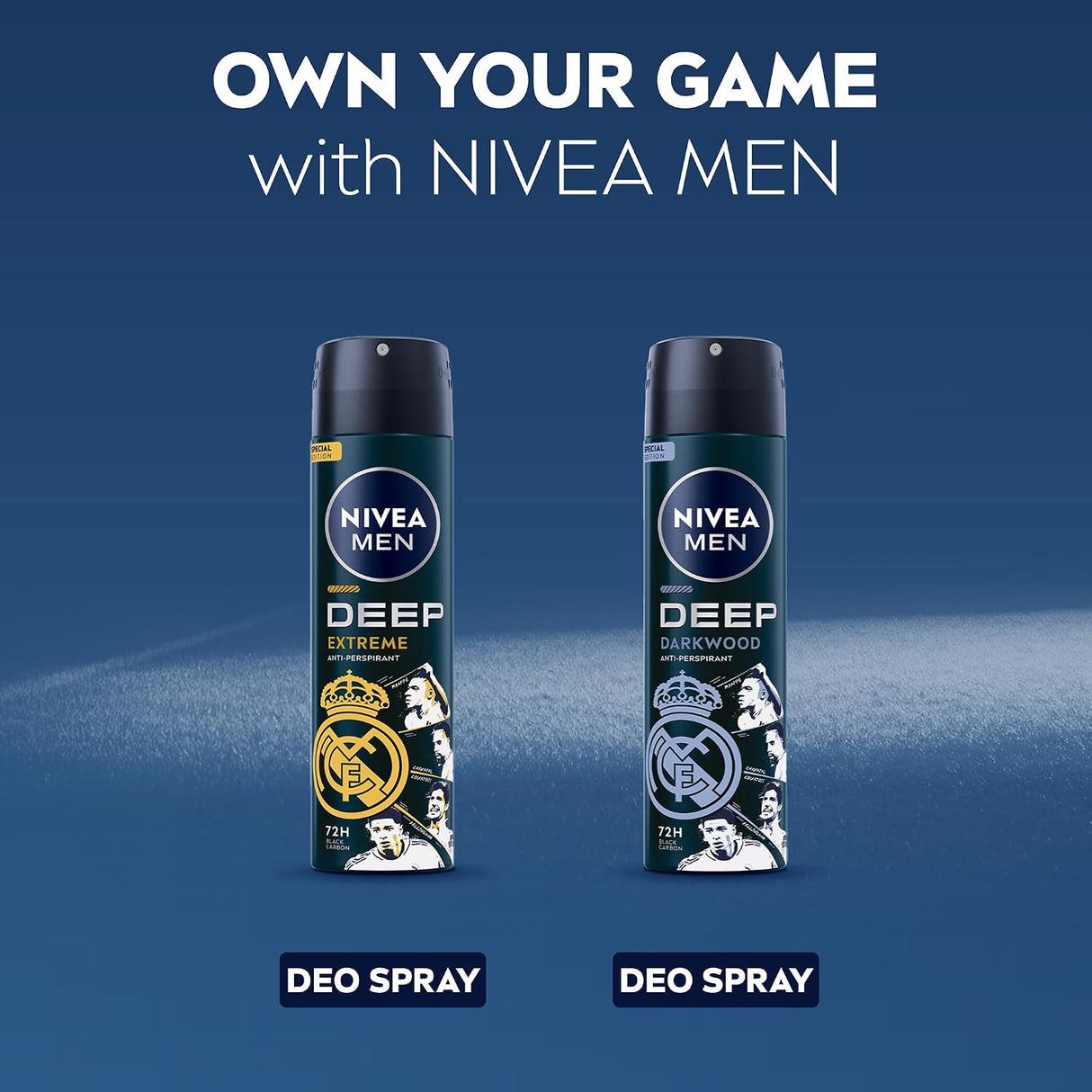 Nivea Men Deep Extreme MaxxTech Deodorant Spray with Black Carbon 150ml