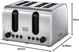 Black & Decker 4-Slice Toaster, ET444-B5