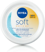 Nivea Soft Daily UV Protection with SPF15, Moisturizing Cream 200ml