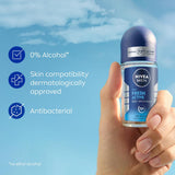Nivea Men Fresh Active Infinifresh 72H Anti-Bacterial Anti-Perspirant Roll-On – 50ml