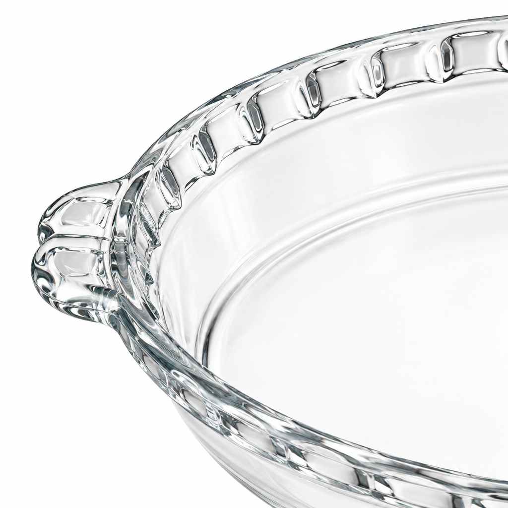 Marinex Glass Pie Dish with Handles – 1.3 Litres