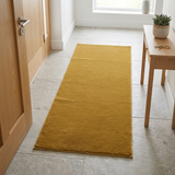 Fur Door Mat Mustard Gold – 60×150cm