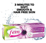 Fem Hair Removal Cream with Rejuvenating Chamomile - 120 Gm - Twin Pack