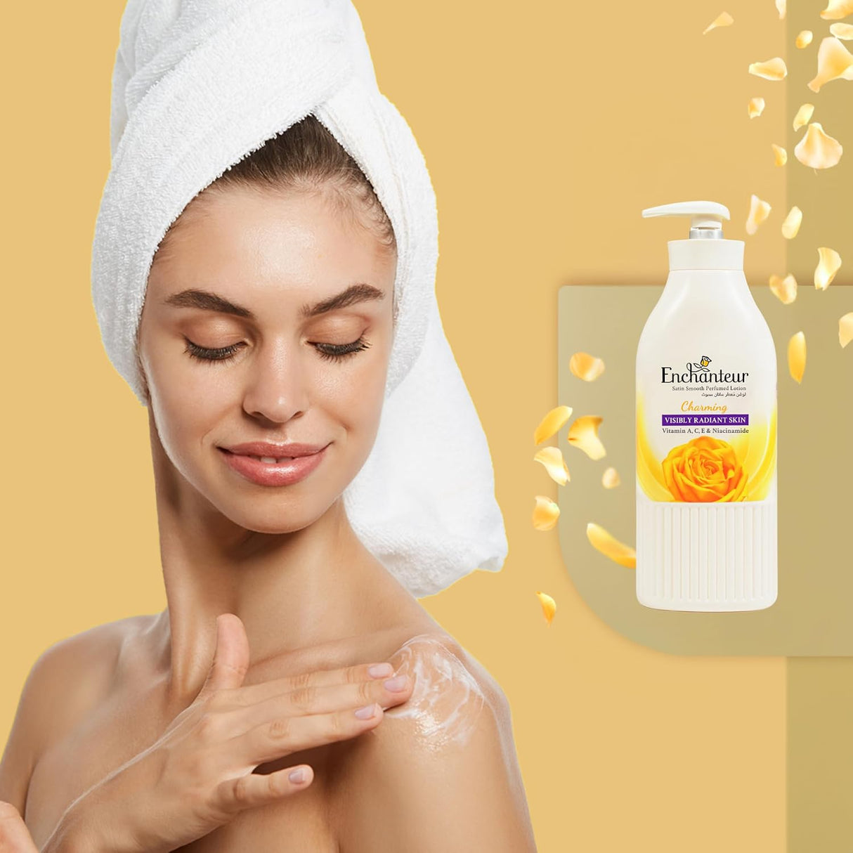 Enchanteur Satin Smooth Perfumed Lotion - Charming 500ml