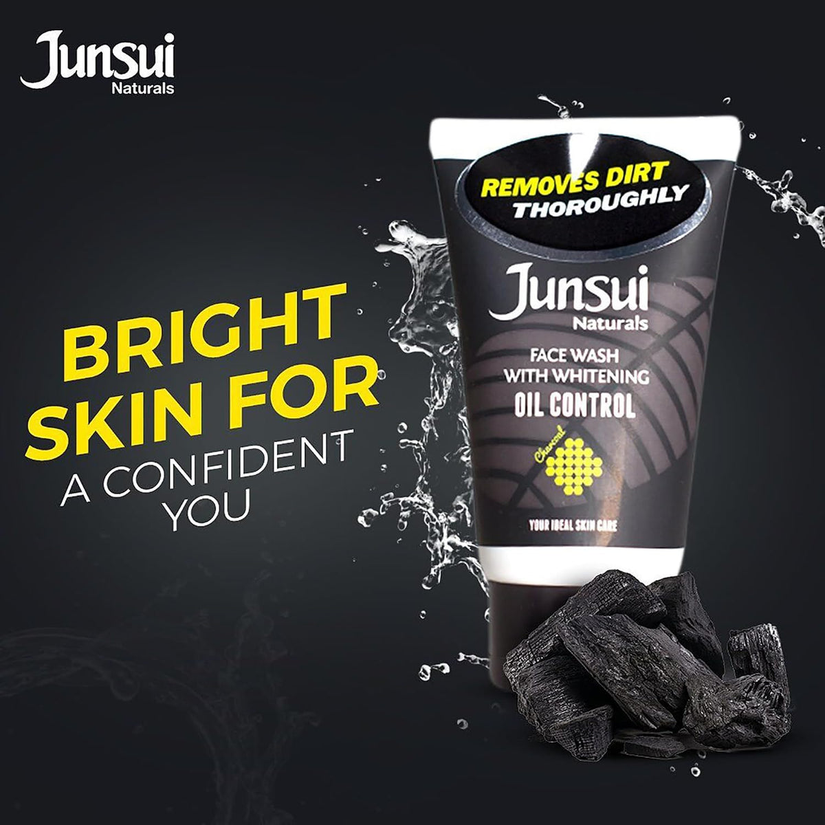 Junsui Naturals Face Wash Oil Control 100g