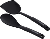 Royalford RF9352 12-Piece Stainless Steel Cookware Set with Lids and Kitchen Tools