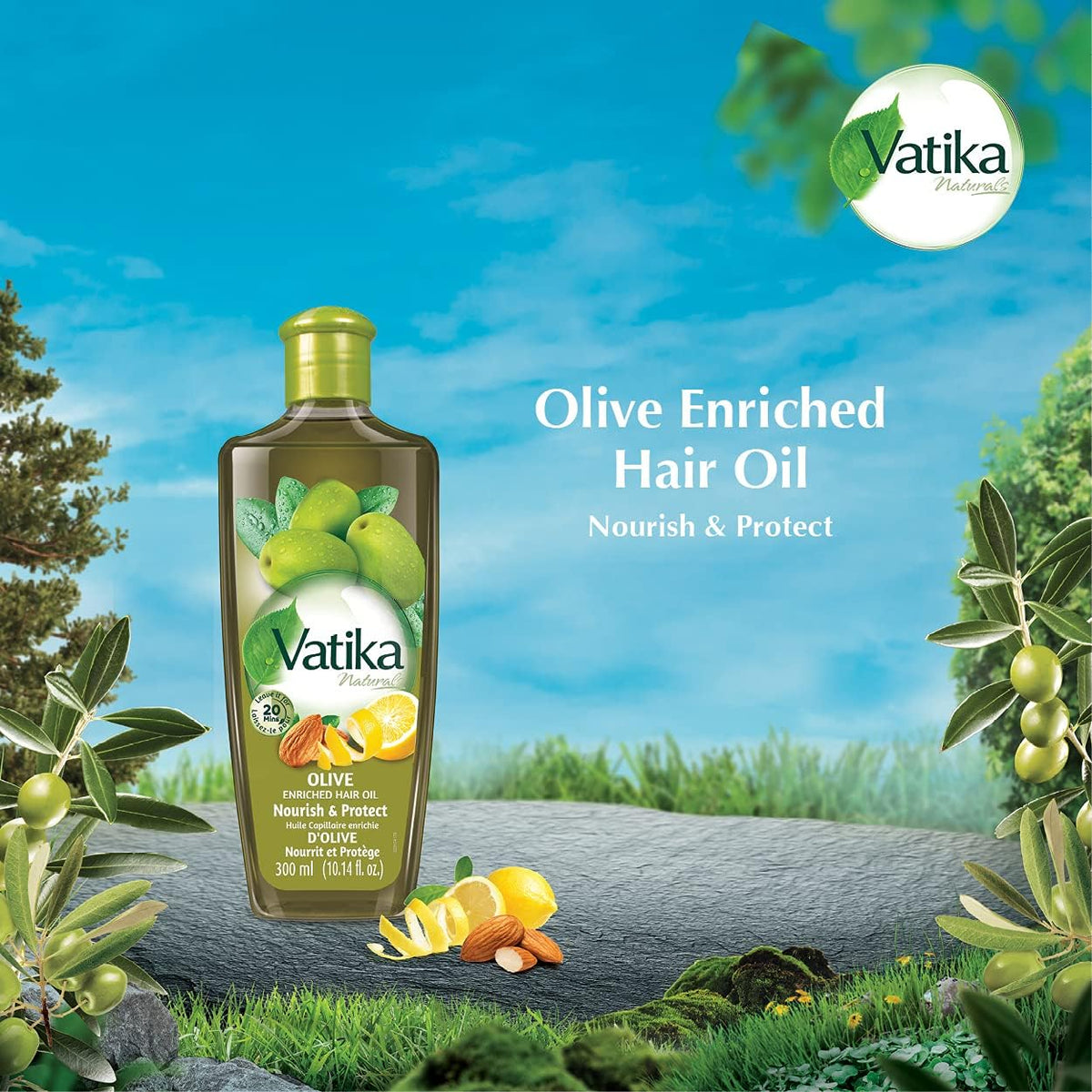 Vatika Naturals Olive Hair Oil 200ml