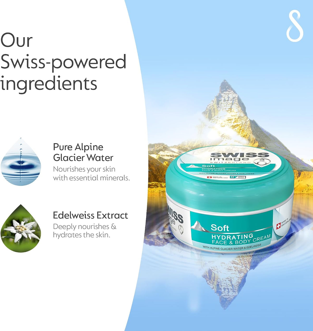 Swiss Image Soft Hydrating Face & Body Cream 200ml