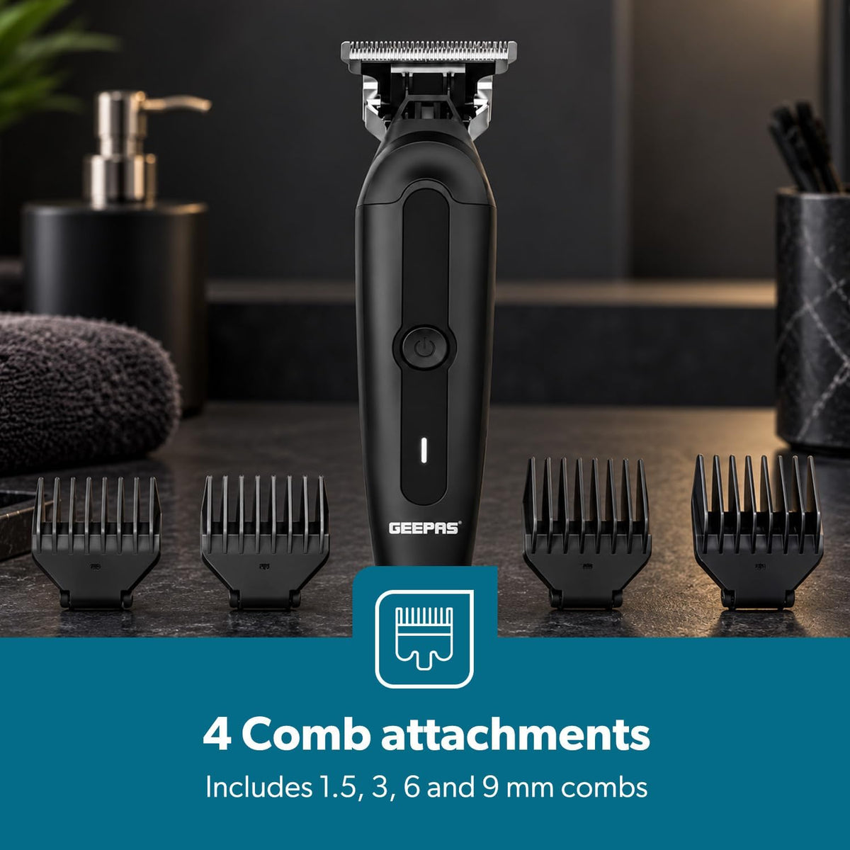Geepas Professional Hair Trimmer GTR56040UK