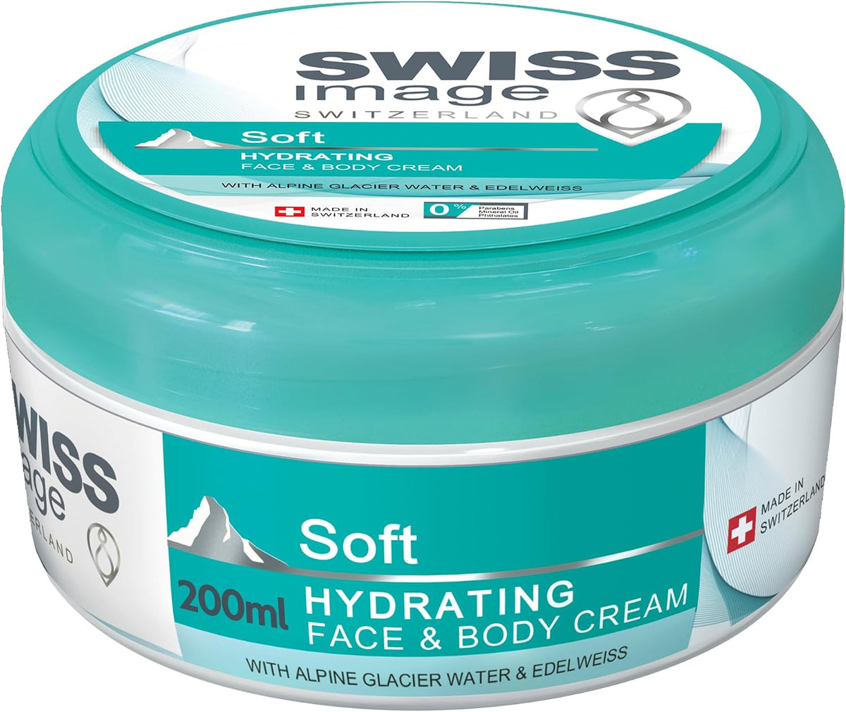 Swiss Image Soft Hydrating Face & Body Cream 200ml