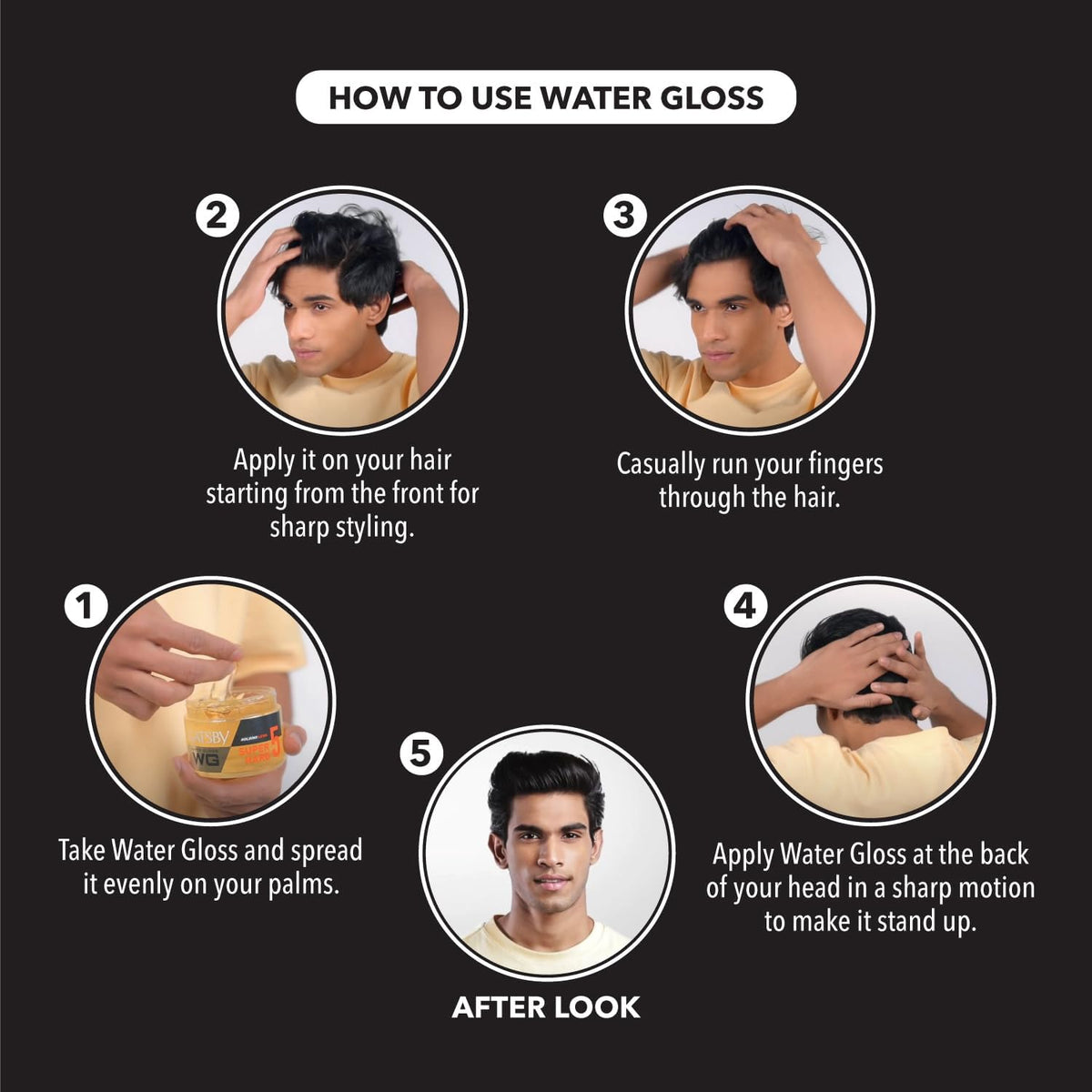 Gatsby Water Gloss Super Hard 300gm