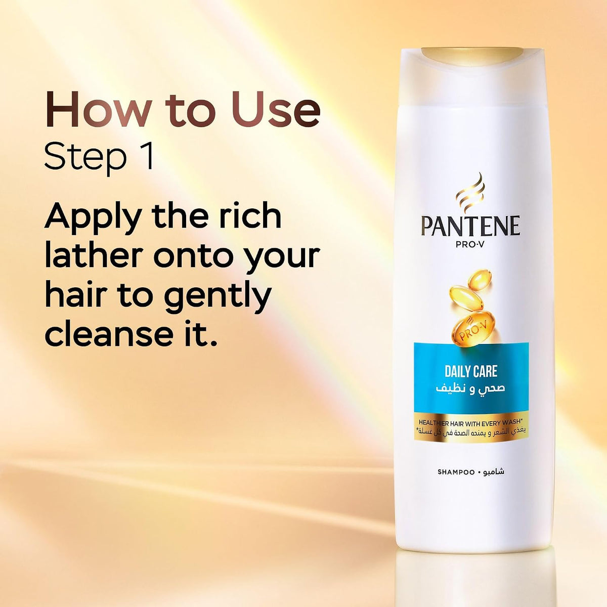 Pantene Pro-V Daily Care 2-in-1 Shampoo 190ml