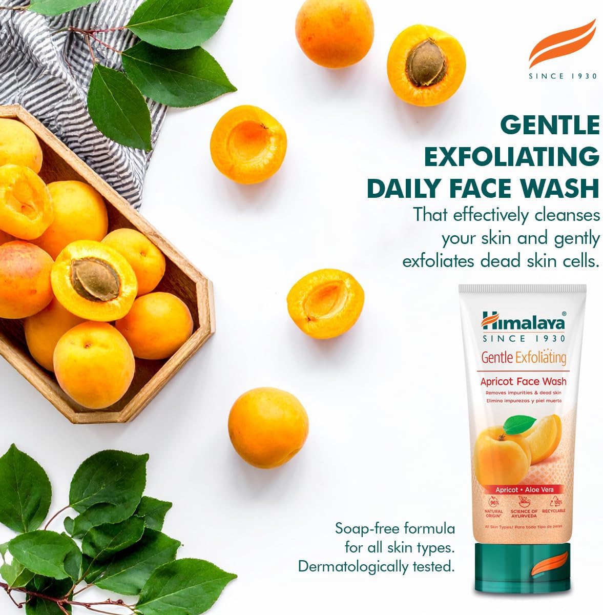 Himalaya Gentle Exfoliating Apricot Face Wash 150ml