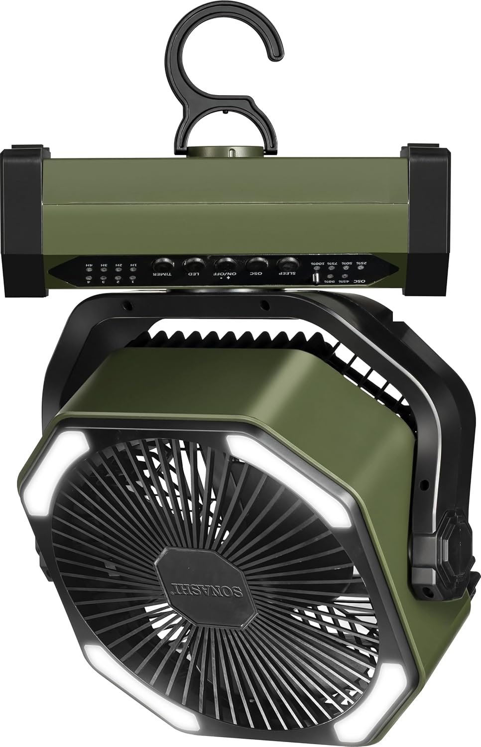 Sonashi 8 Inch Rechargeable Fan SRF-808