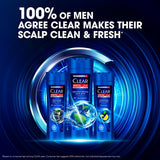 Clear Cool Sport Menthol Shampoo for men, anti-dandruff 190 ml