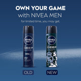 Nivea Men Deep MaxxTech Darkwood Deodorant Spray with Black Carbon 150ml
