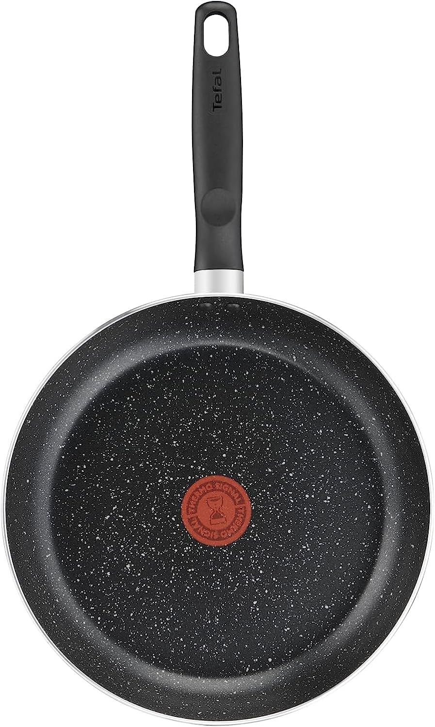 Tefal Dark Stone 9 pc set Non-stick Cooking Set, Safe coating Cookware, Heat indicator, Ergonomic handles, Glass lid