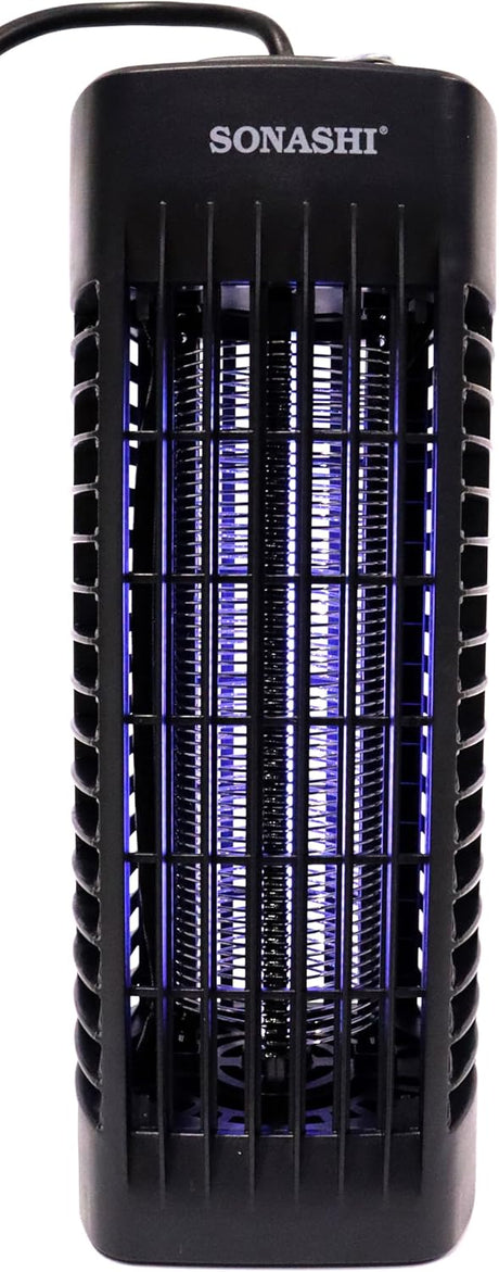Sonashi SIK-706 UV-A Tube Insect Killer | High Voltage Bug Zapper | No Smoke or Odor | Removable Tray for Easy Cleaning | Safe for Indoor Use