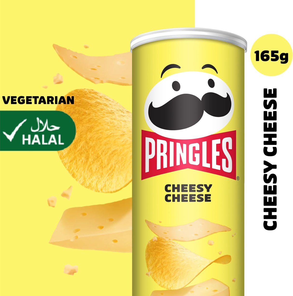 Pringles Cheesy Cheese Flavour - Potato Chips - 165gm
