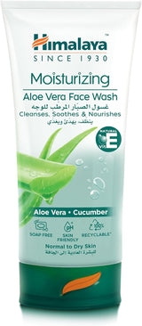 Himalaya Moisturizing Aloe Vera Face Wash with Cucumber 150ml