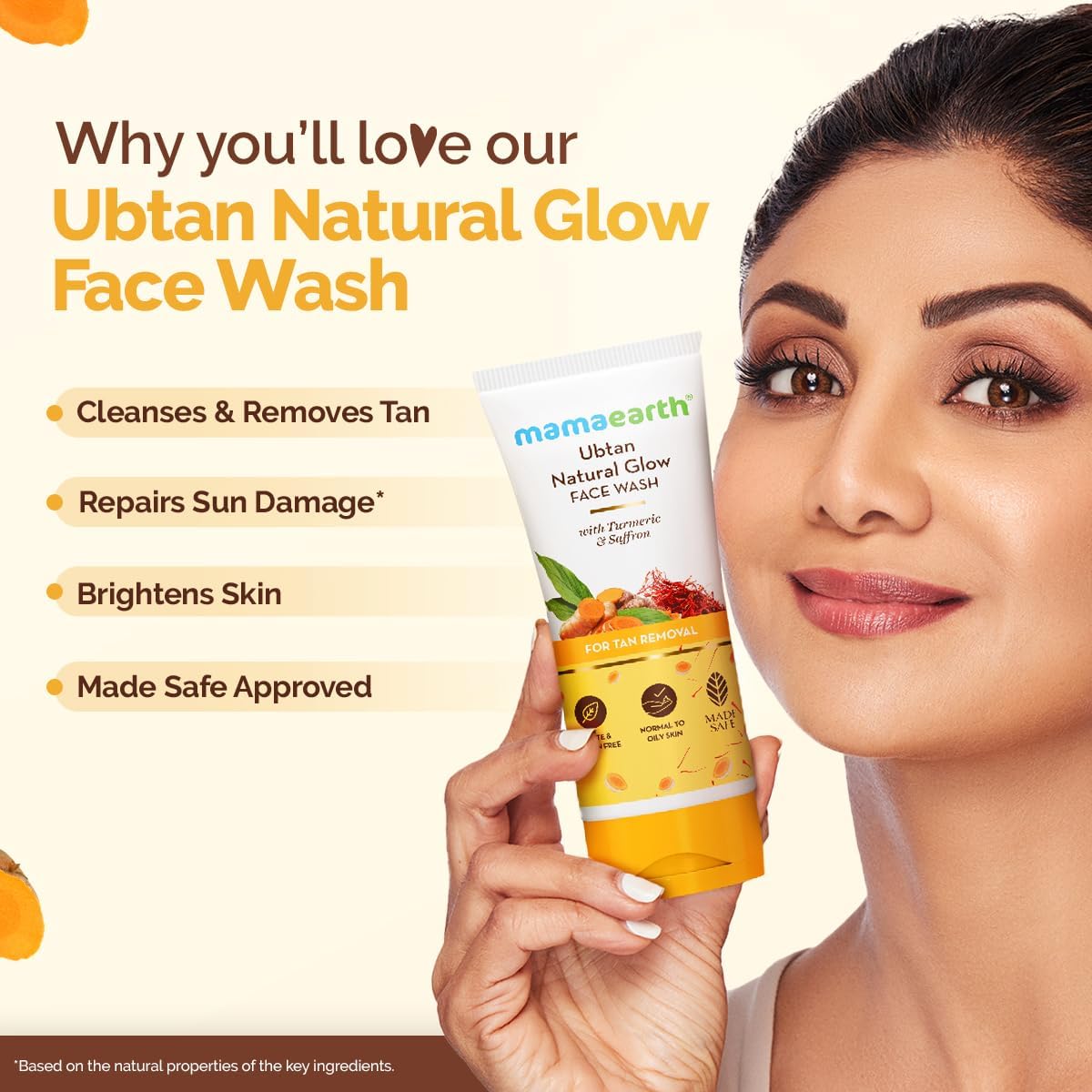 Mamaearth Ubtan Face Wash 100ml