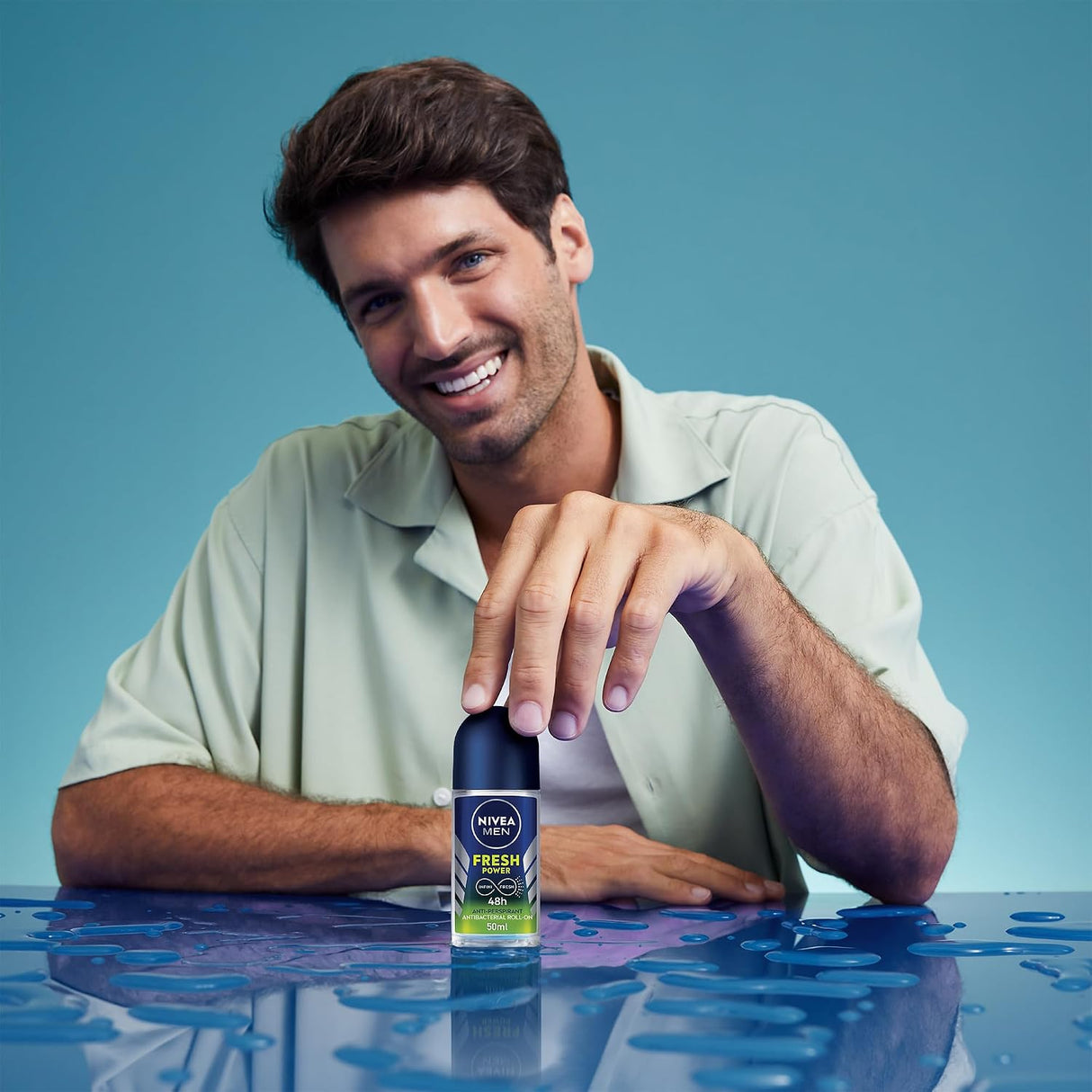 Nivea Men Fresh Power Antiperspirant Roll-On – 50ml