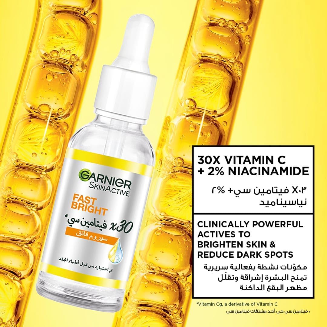 Garnier Skinactive Fast Bright 30x Vitamin C+ Serum 30 ml