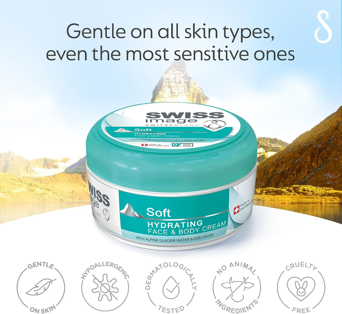 Swiss Image Soft Hydrating Face & Body Cream 200ml