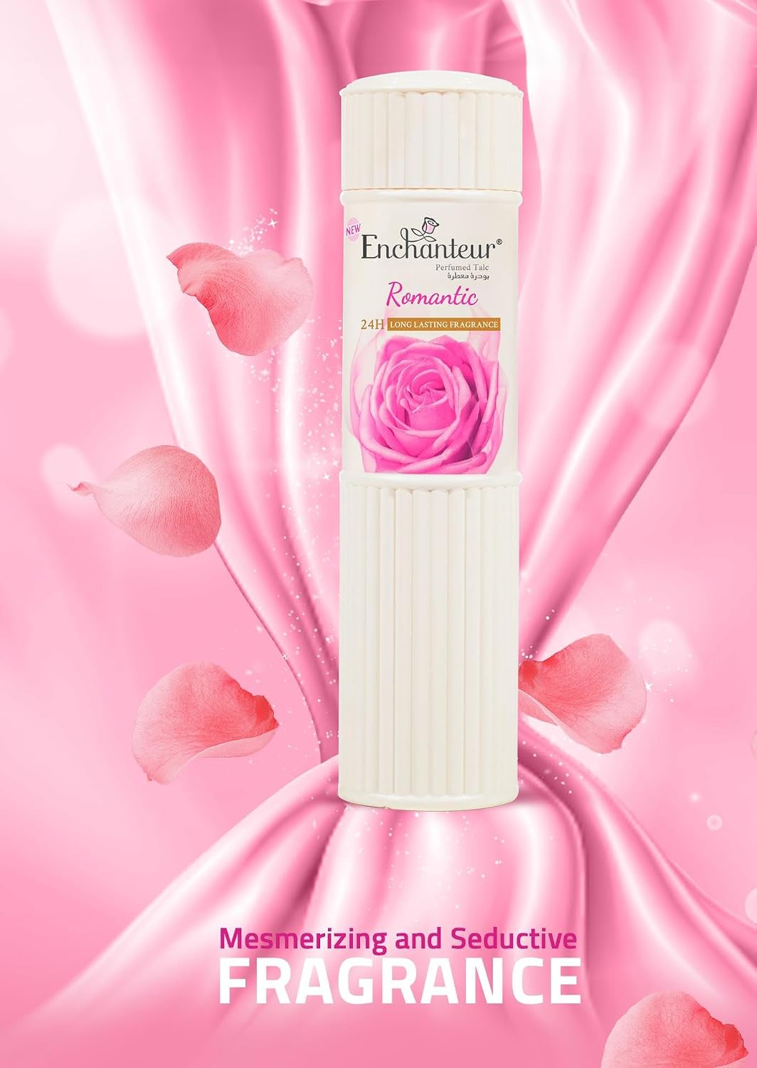 Enchanteur Romantic Talc, Fragrance Powder, 250g