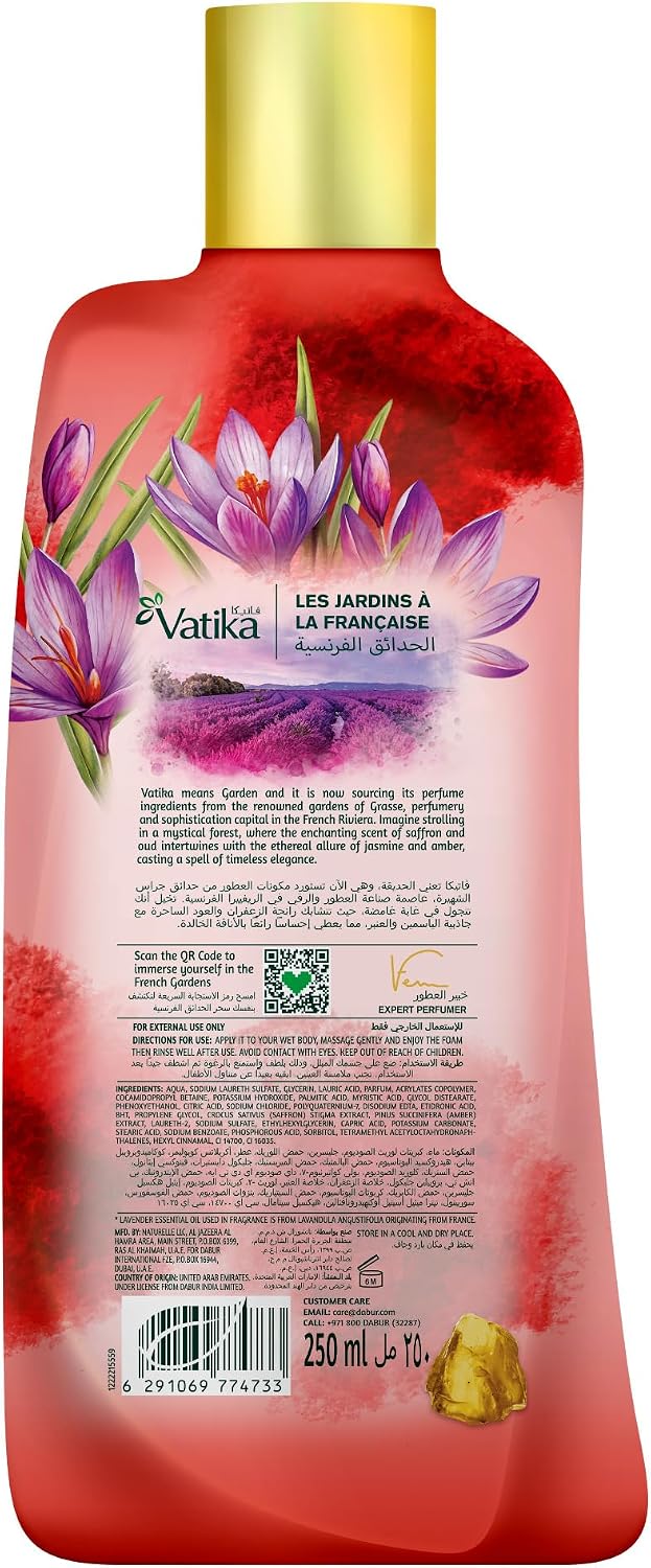 Vatika Naturals Magical Saffron Body Wash 250ml