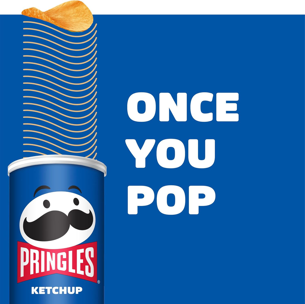 Pringles Ketchup Flavour - Potato Chips - 165gm
